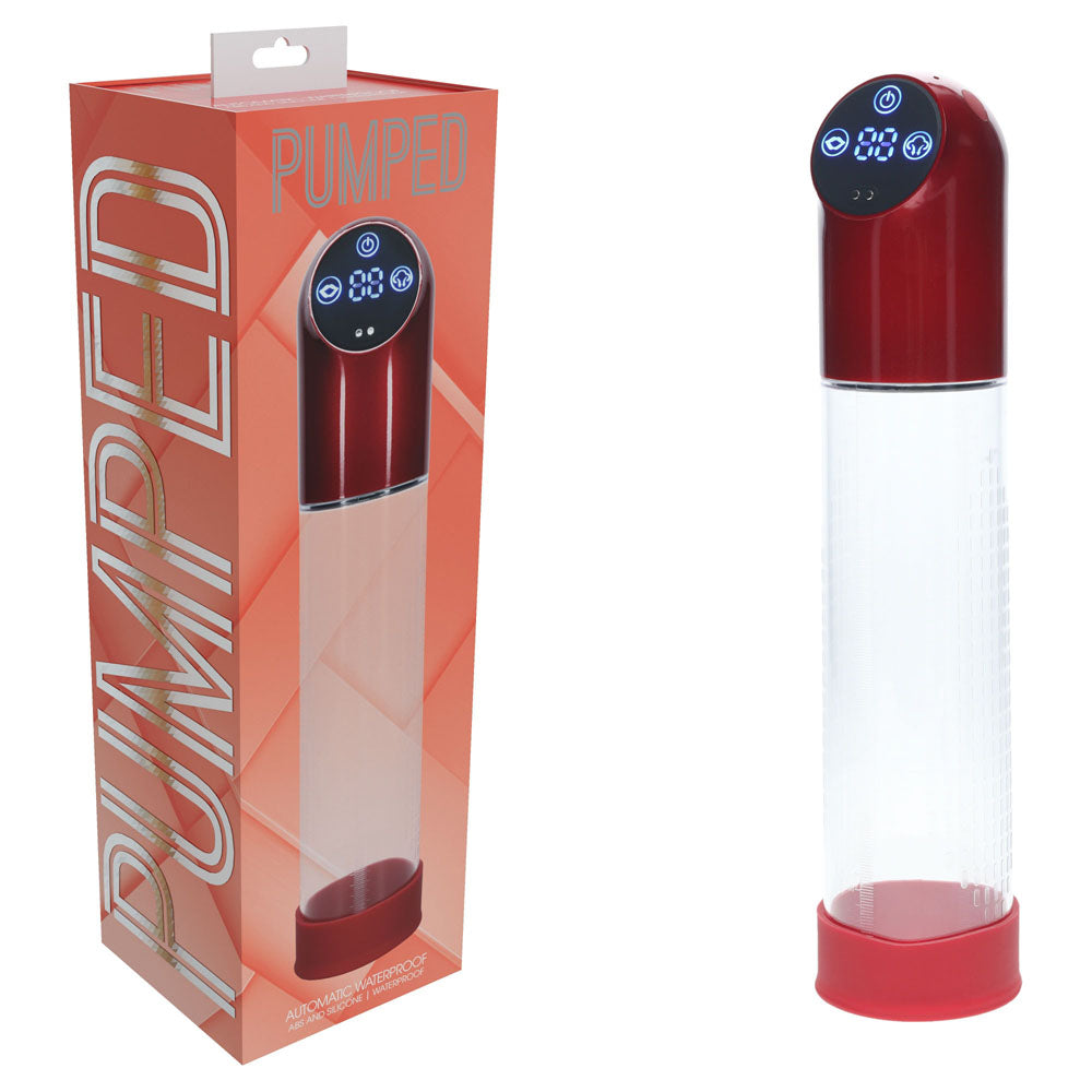 PUMPED Automatic Penis Pump With Multi-Speed Suction | The Love Boulevard