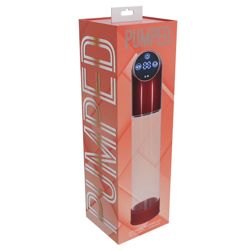 PUMPED Automatic Penis Pump With Multi-Speed Suction | The Love Boulevard
