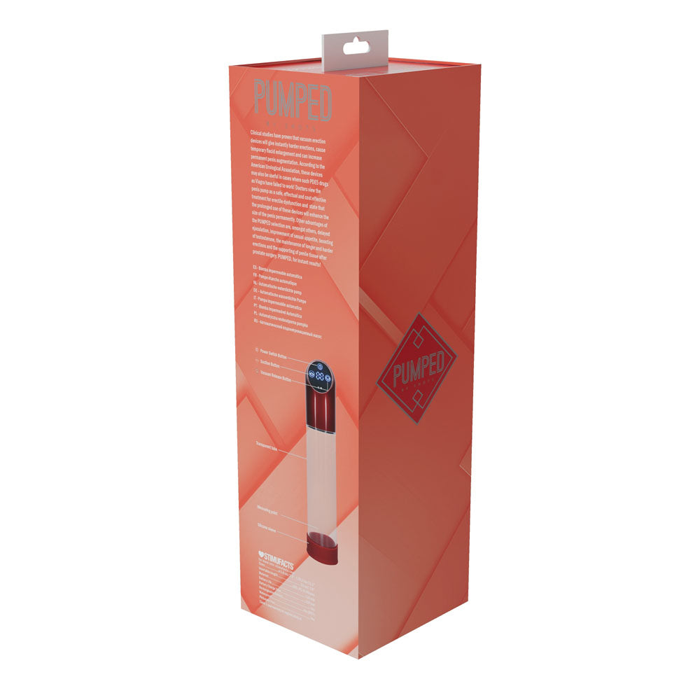 PUMPED Automatic Penis Pump With Multi-Speed Suction | The Love Boulevard