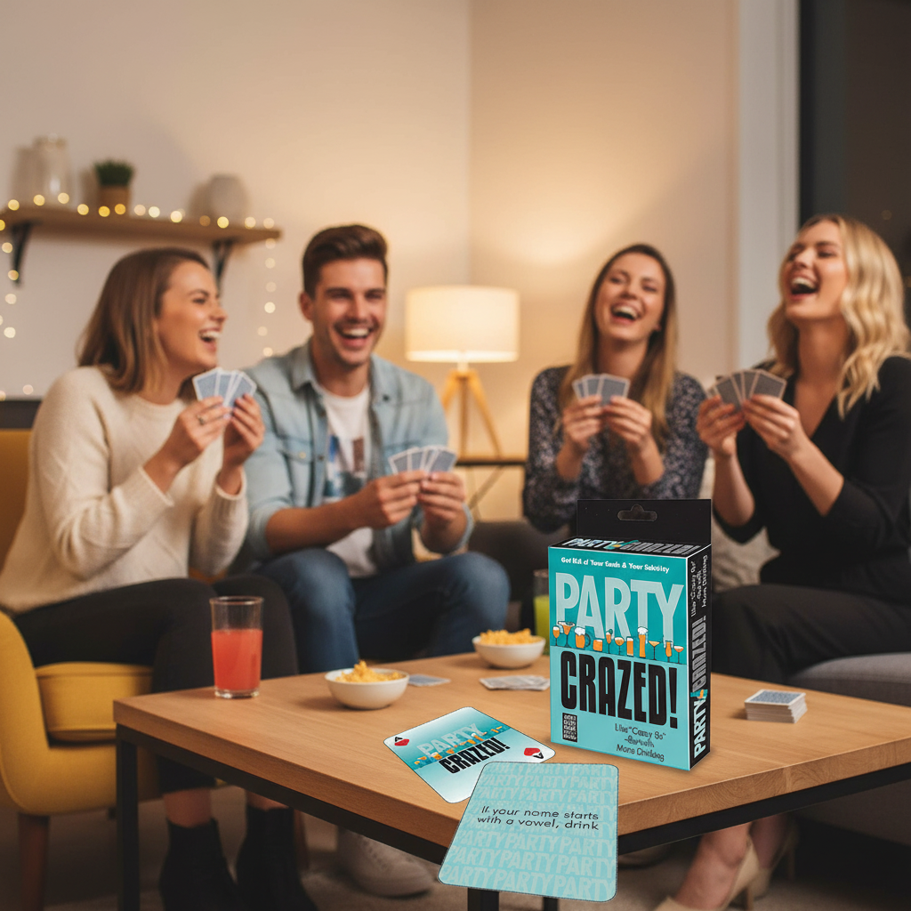 Party Crazed Drinking Game Inspired by Crazy 8’s | The Love Boulevard