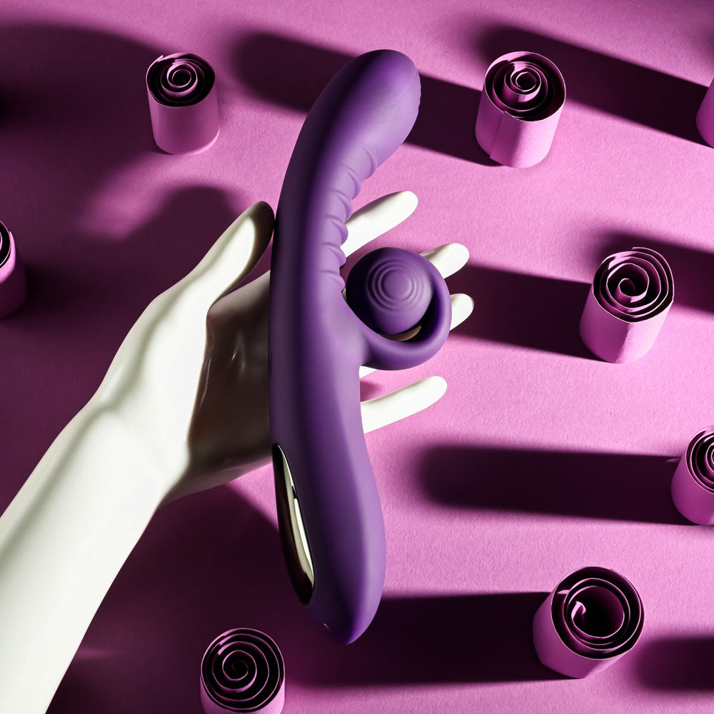 Playboy Curlicue Rechargeable Rabbit Vibrator | The Love Boulevard