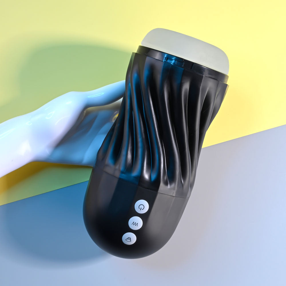 Playboy Pleasure Solo Vibrating Stroker | The Love Boulevard