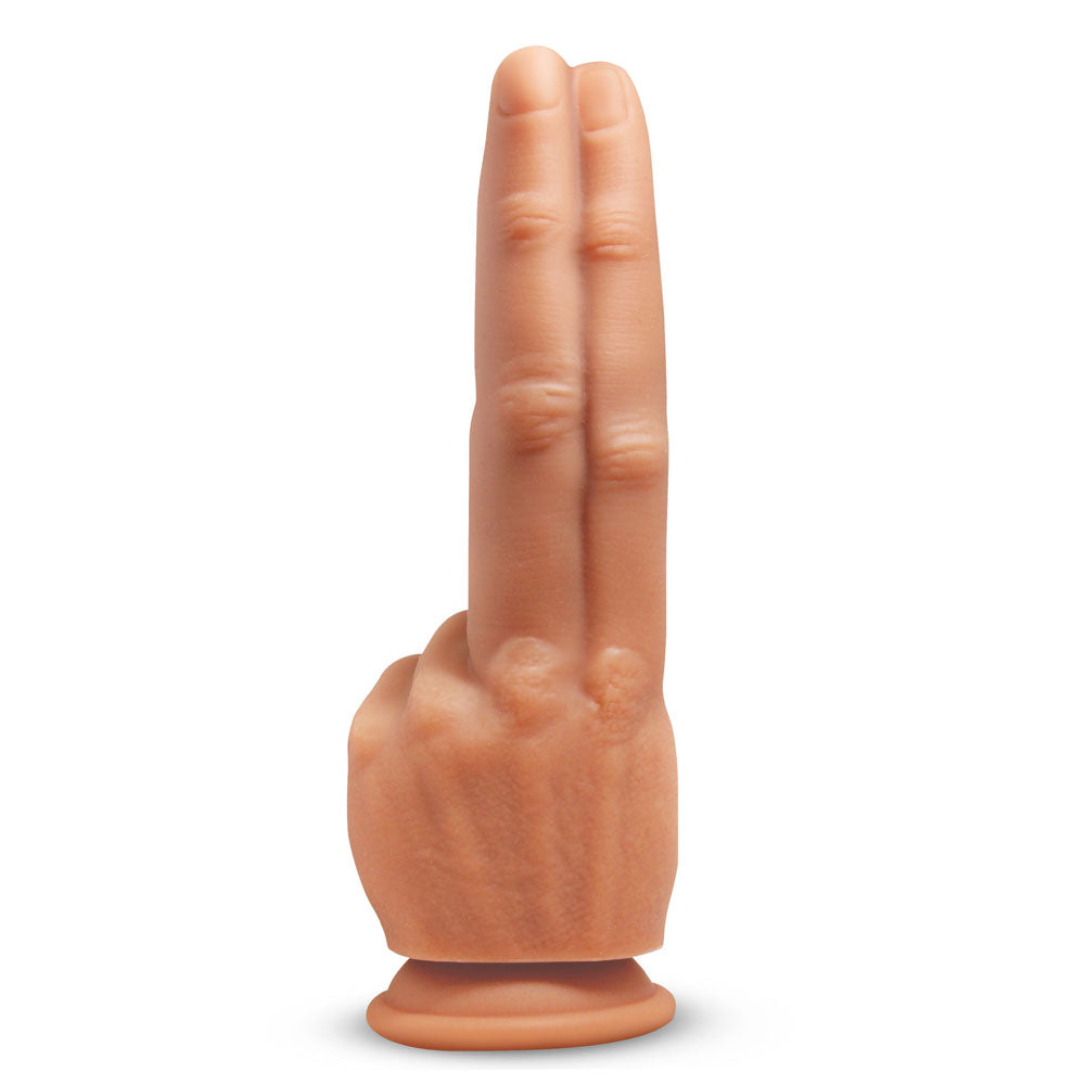 Pleaser Double Finger Suction Dildo | The Love Shop