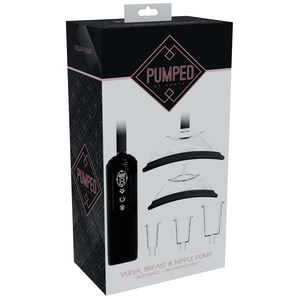 Pumped Automatic Vulva, Breast & Nipple Pump | The Love Boulevard