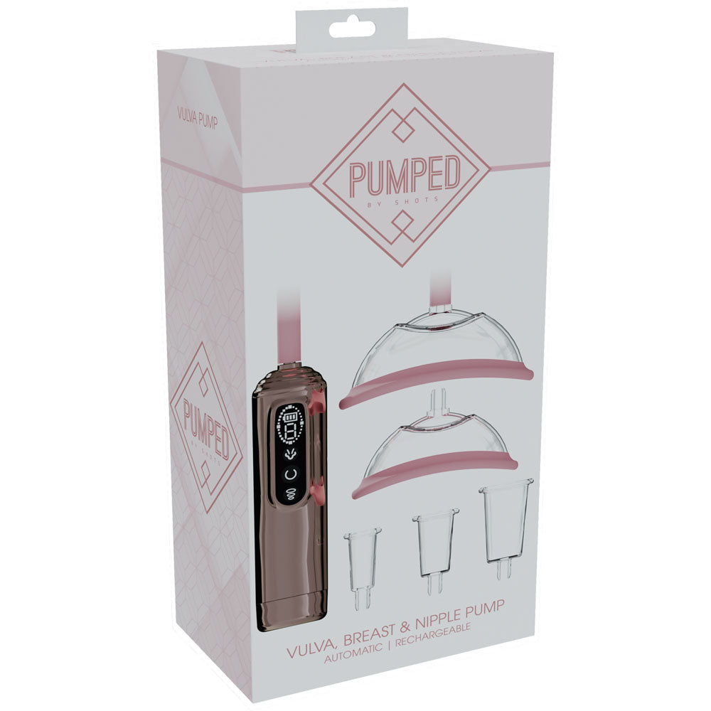 Pumped Automatic Vulva, Breast & Nipple Pump | The Love Boulevard
