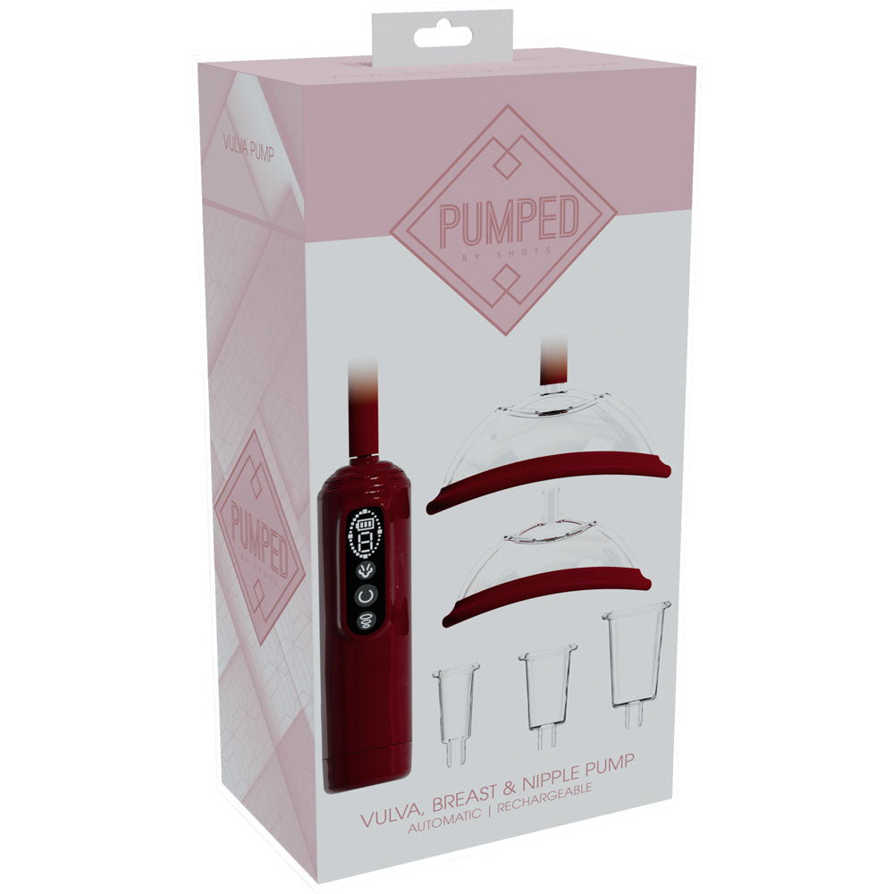 Pumped Automatic Vulva, Breast & Nipple Pump | The Love Boulevard