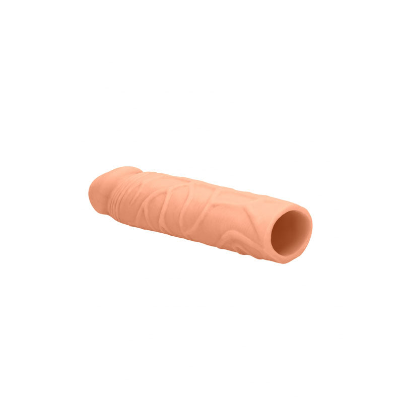RealRock 16.8cm realistic penis extension sleeve in light tone — product detail