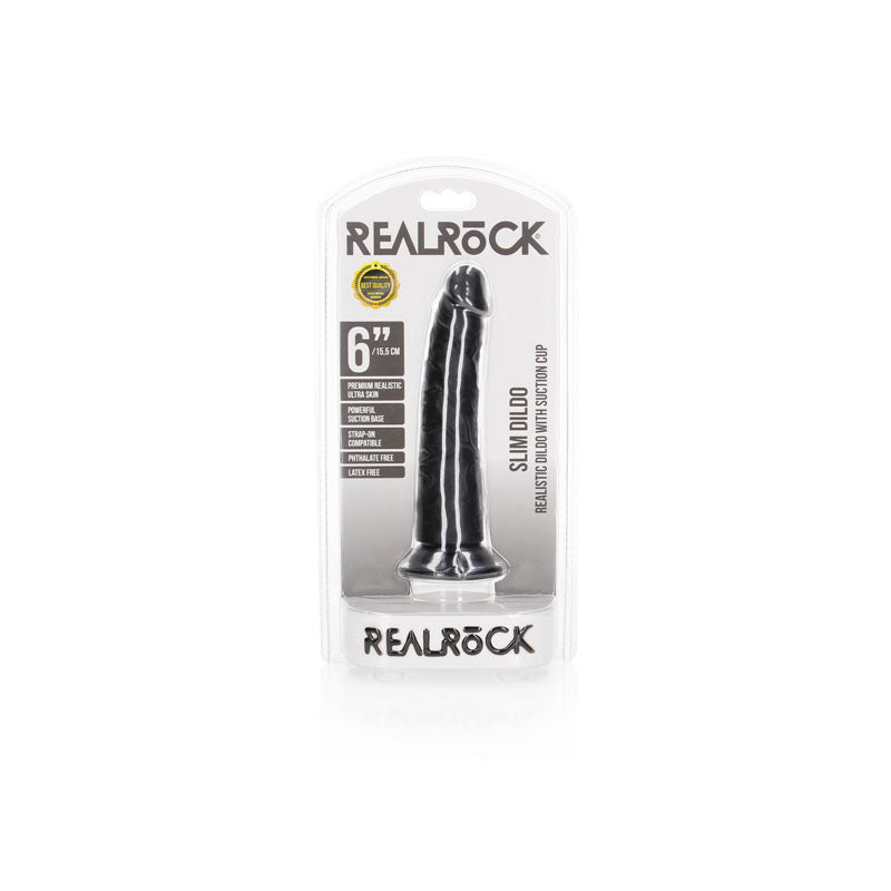 RealRock Slim Realistic Dildo With Suction Cup