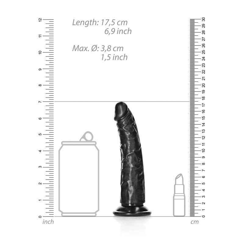 RealRock Slim Realistic Dildo With Suction Cup