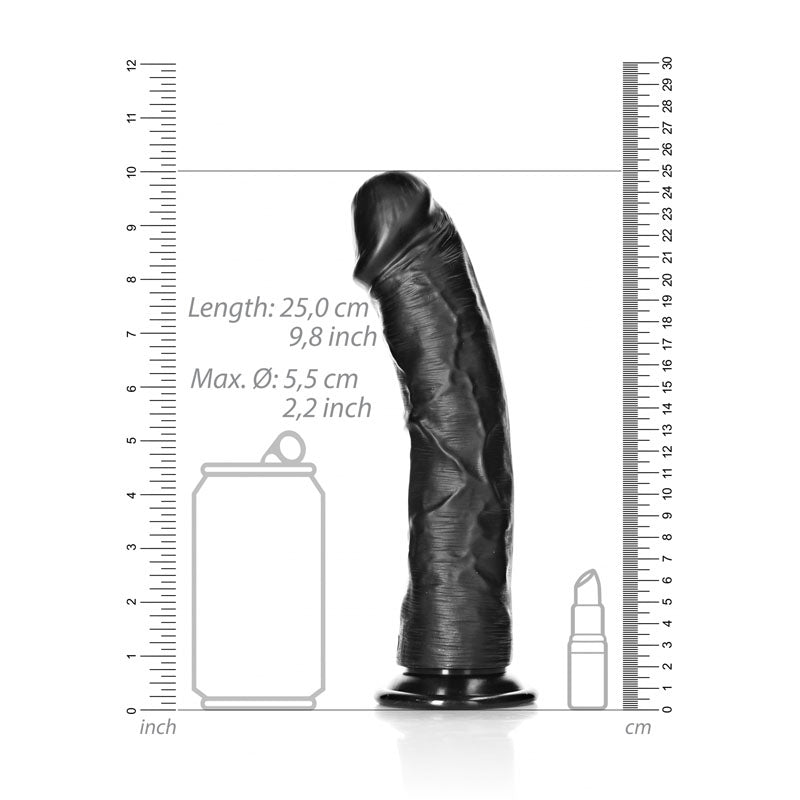 RealRock Curved Realistic Dildo With Suction Cup