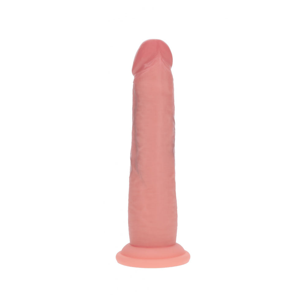 Realrock Sliding Skin Silicone Dildo 20.5cm (8.07 inches) in Light Tone