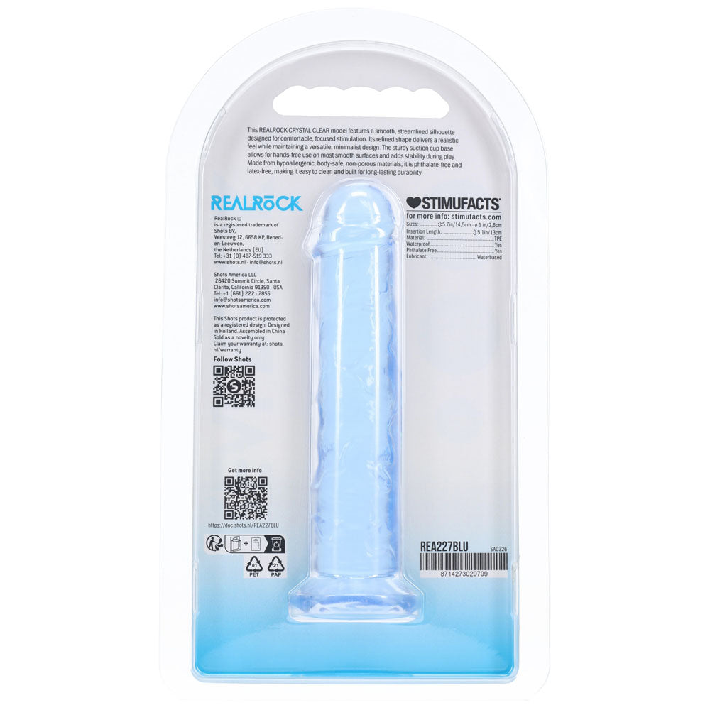 REALROCK Realistic 12.7cm (5 inches) Dildo – Blue