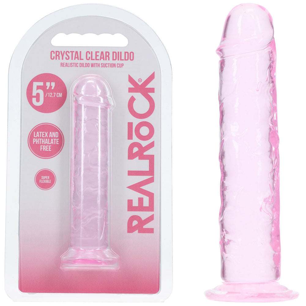 REALROCK Realistic 12.7cm (5 inches) Dildo – Pink