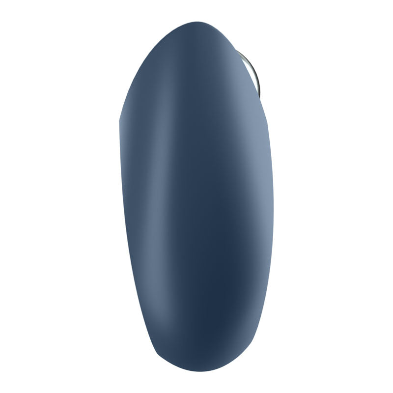 Satisfyer Royal One navy app-controlled vibrating silicone cock ring