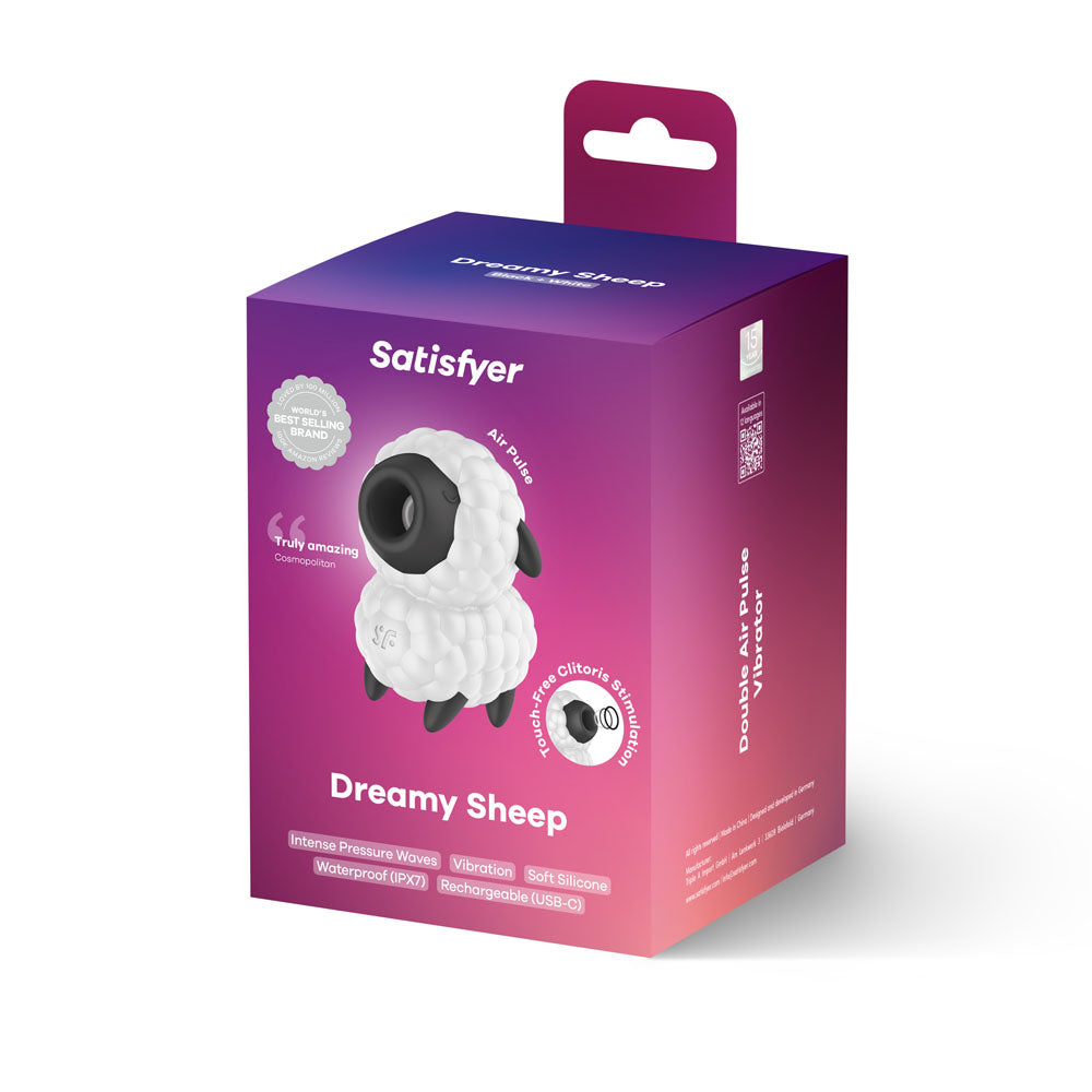 Satisfyer Dreamy Sheep Air Pulse Vibrator | The Love Boulevard