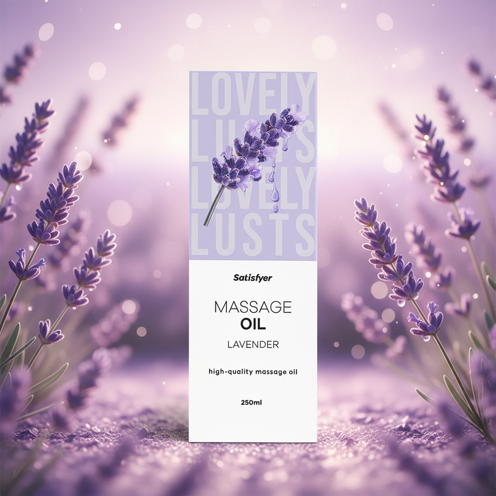 Satisfyer Lavender Massage Oil 250ml | The Love Boulevard