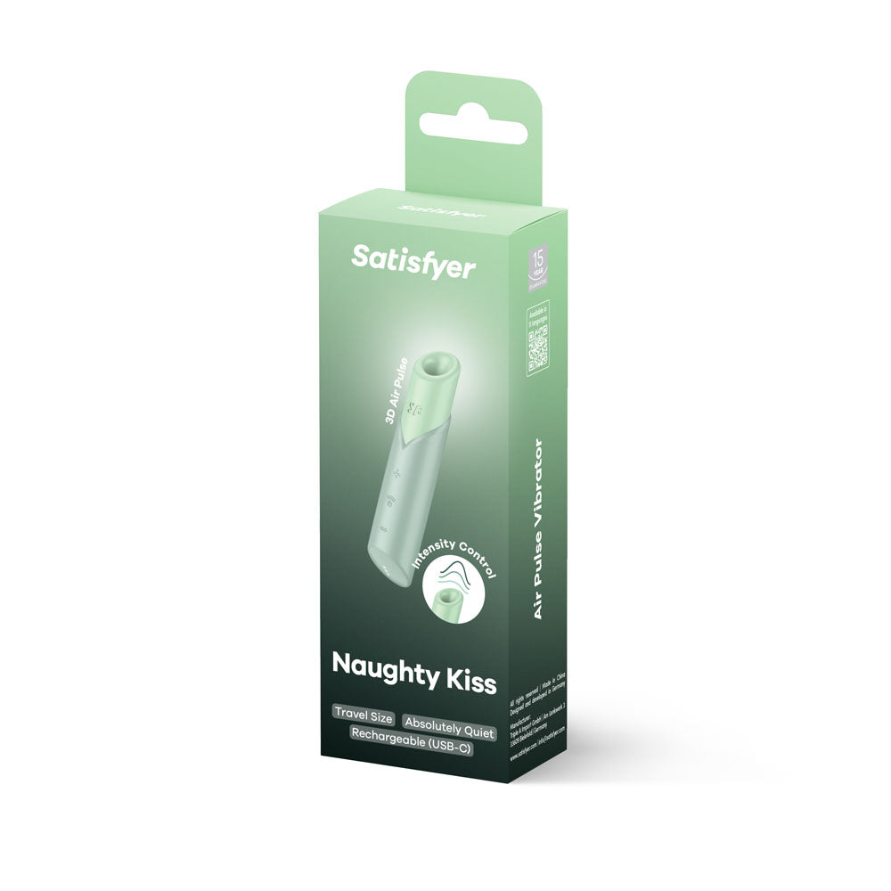 Satisfyer Naughty Kiss Air Pulse Clitoral Stimulator | The Love Boulevard
