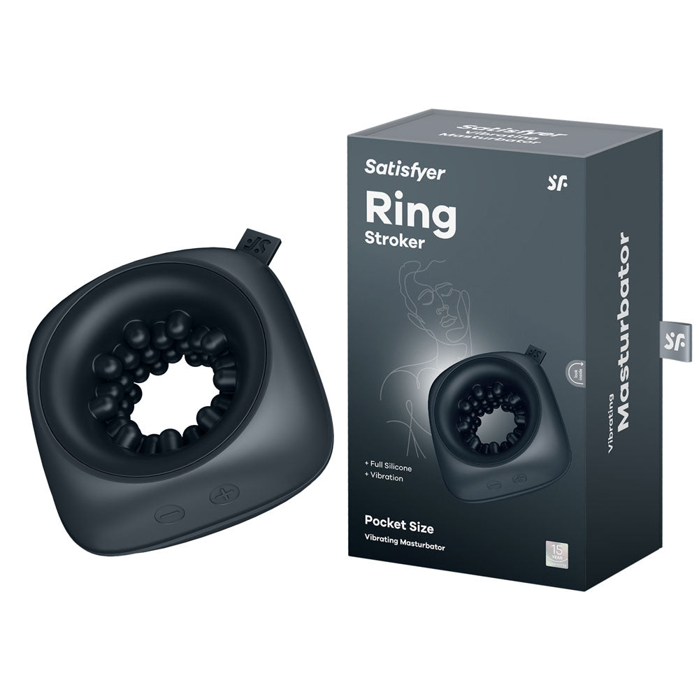 Satisfyer Ring Stroker Vibrating Stroker | The Love Boulevard