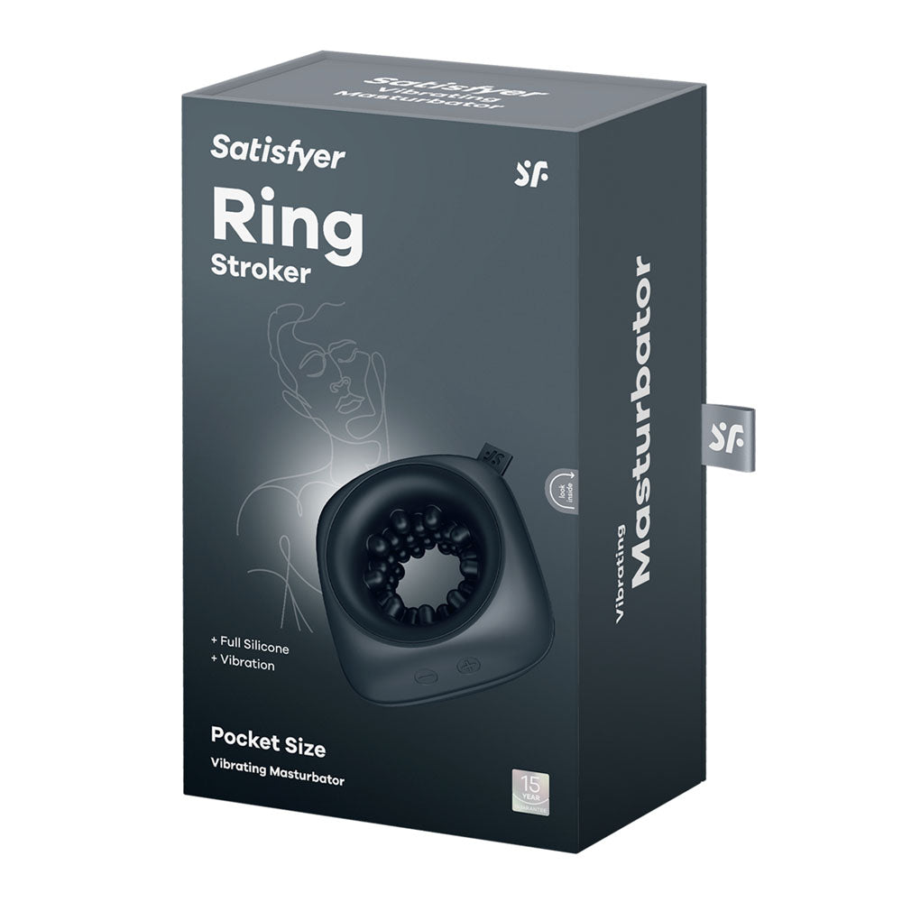 Satisfyer Ring Stroker Vibrating Stroker | The Love Boulevard