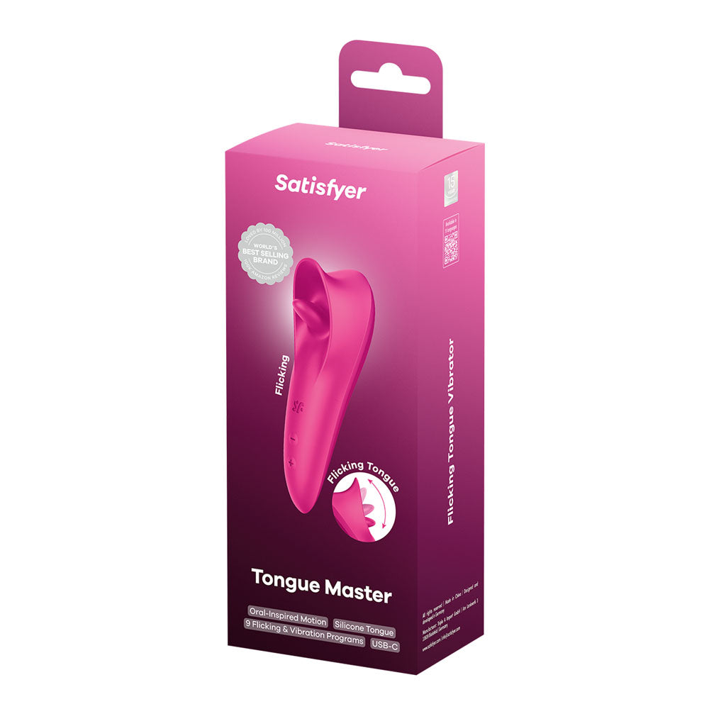 Satisfyer Tongue Master Flicking Stimulator | The Love Boulevard