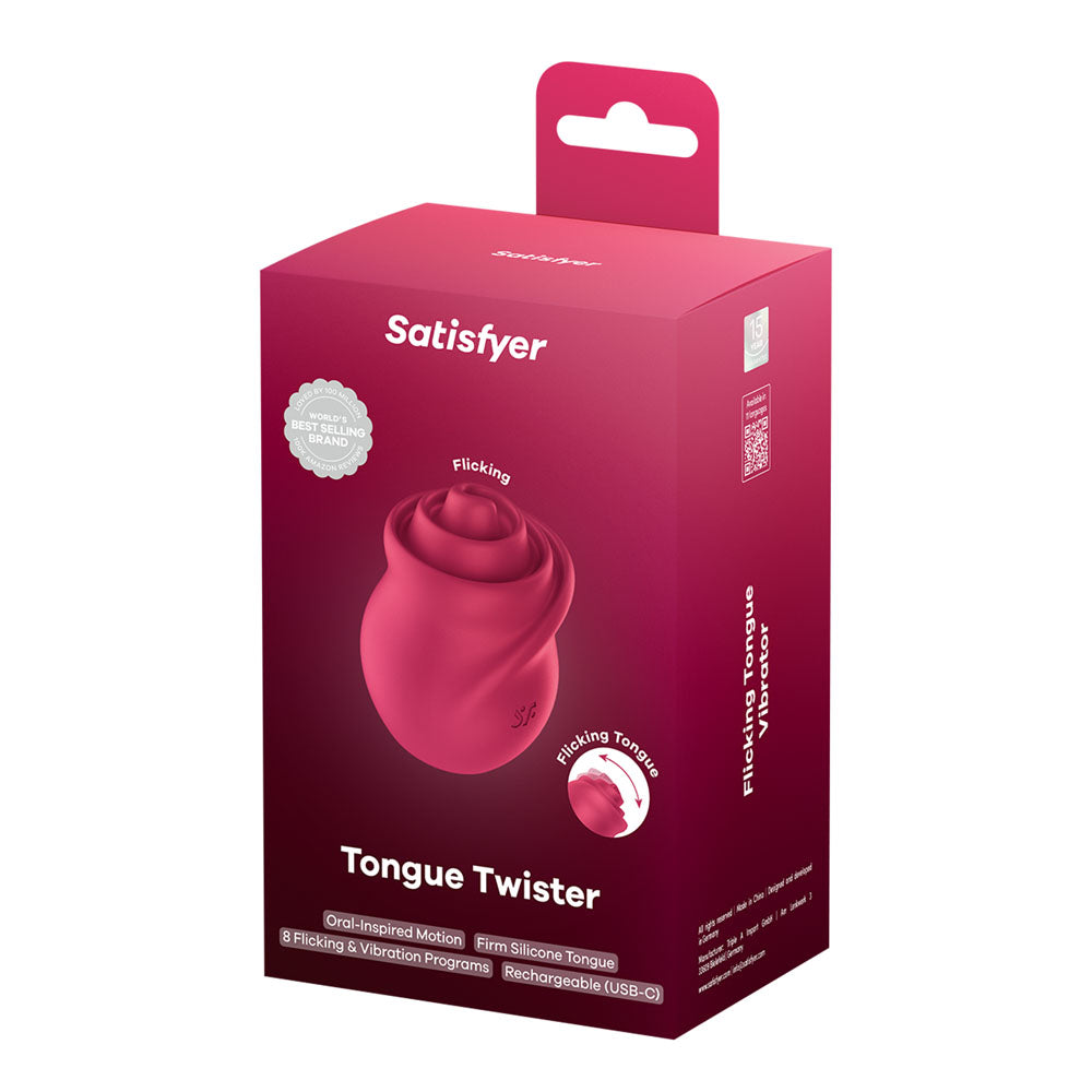 Satisfyer Tongue Twister Stimulator | The Love Boulevard