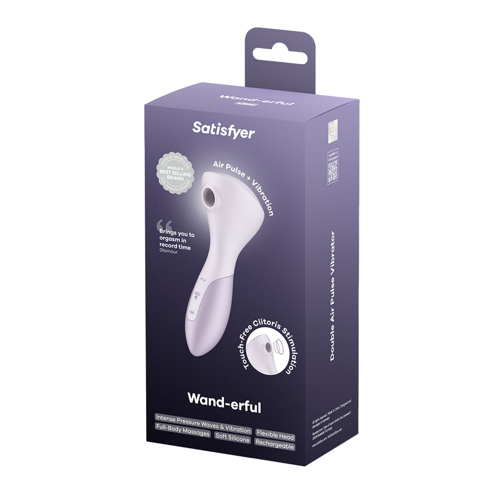 Satisfyer Wand-erful Air Pulse Wand | The Love Boulevard