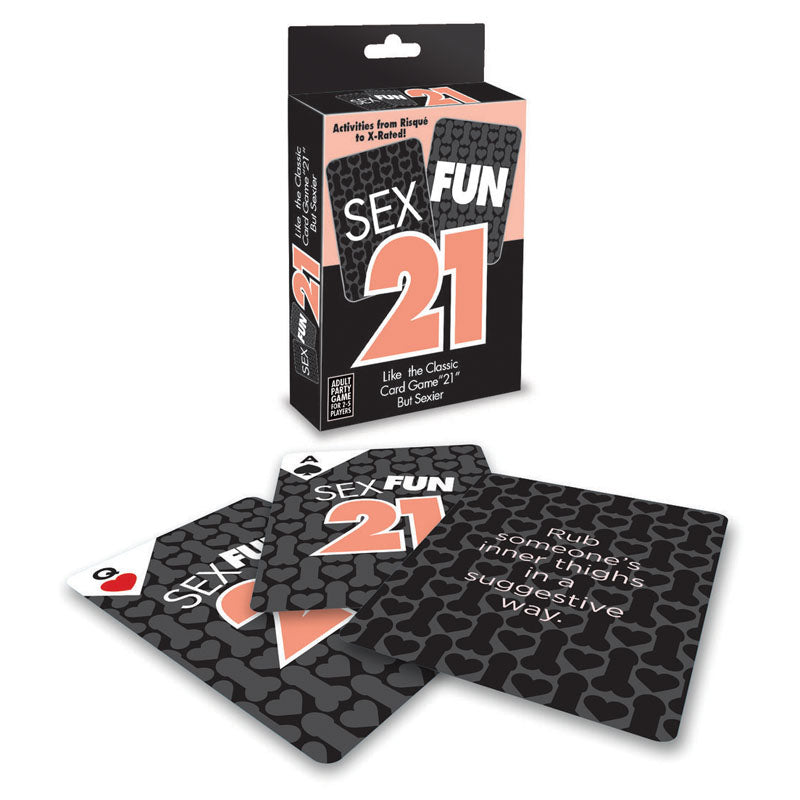 Sex Fun 21 Couples Adult Card Game | The Love Boulevard