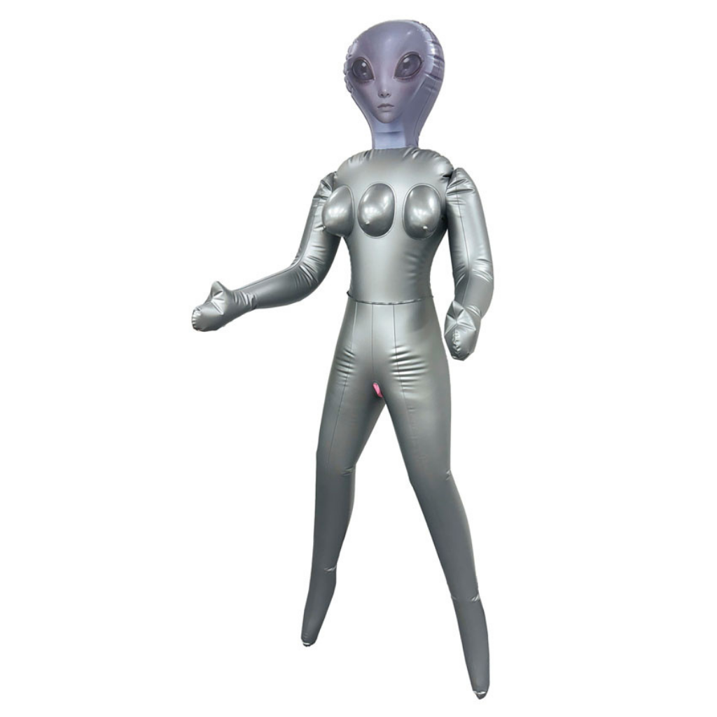 To Infinity Ozara 3-Breasted Alien Doll Silver | The Love Boulevard