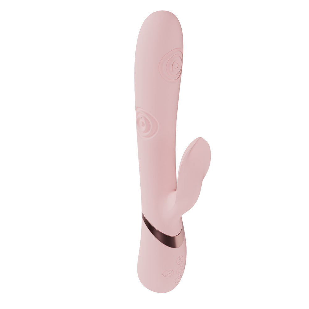 VIVE Fronda – Pink Tapping Rabbit Vibrator