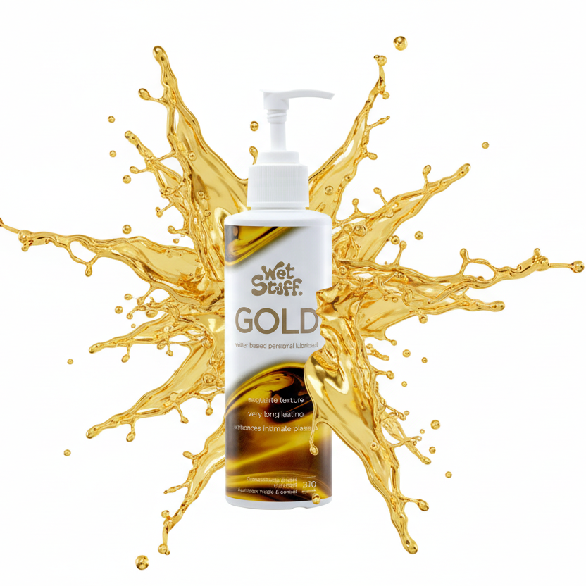 Wet Stuff Gold – 270g Pump Water-Based Lubricant