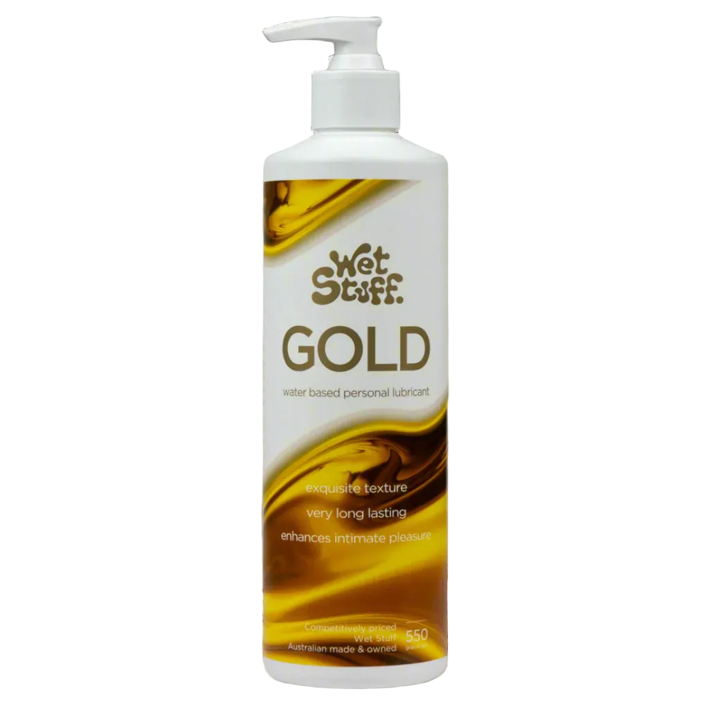 Wet Stuff Gold Water-Based Lubricant | The Love Boulevard