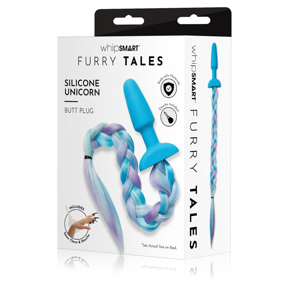 WhipSmart Furry Tales Unicorn Tail Butt Plug | The Love Boulevard