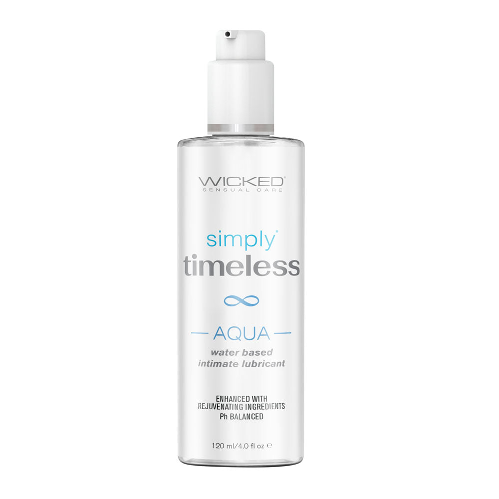 Wicked Simply Timeless Aqua 120ml – Comfort-First Intimate Lube