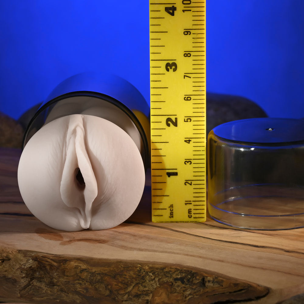 Zero Tolerance Sasha Grey 9.5cm (3.75 inches) mini stroker in light tone — product image 9