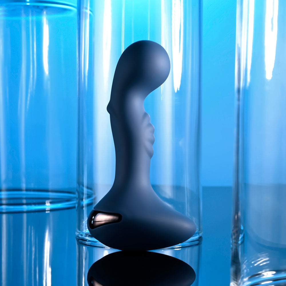 Zero Tolerance Blue Oasis – Vibrating Anal Plug with Grip Base