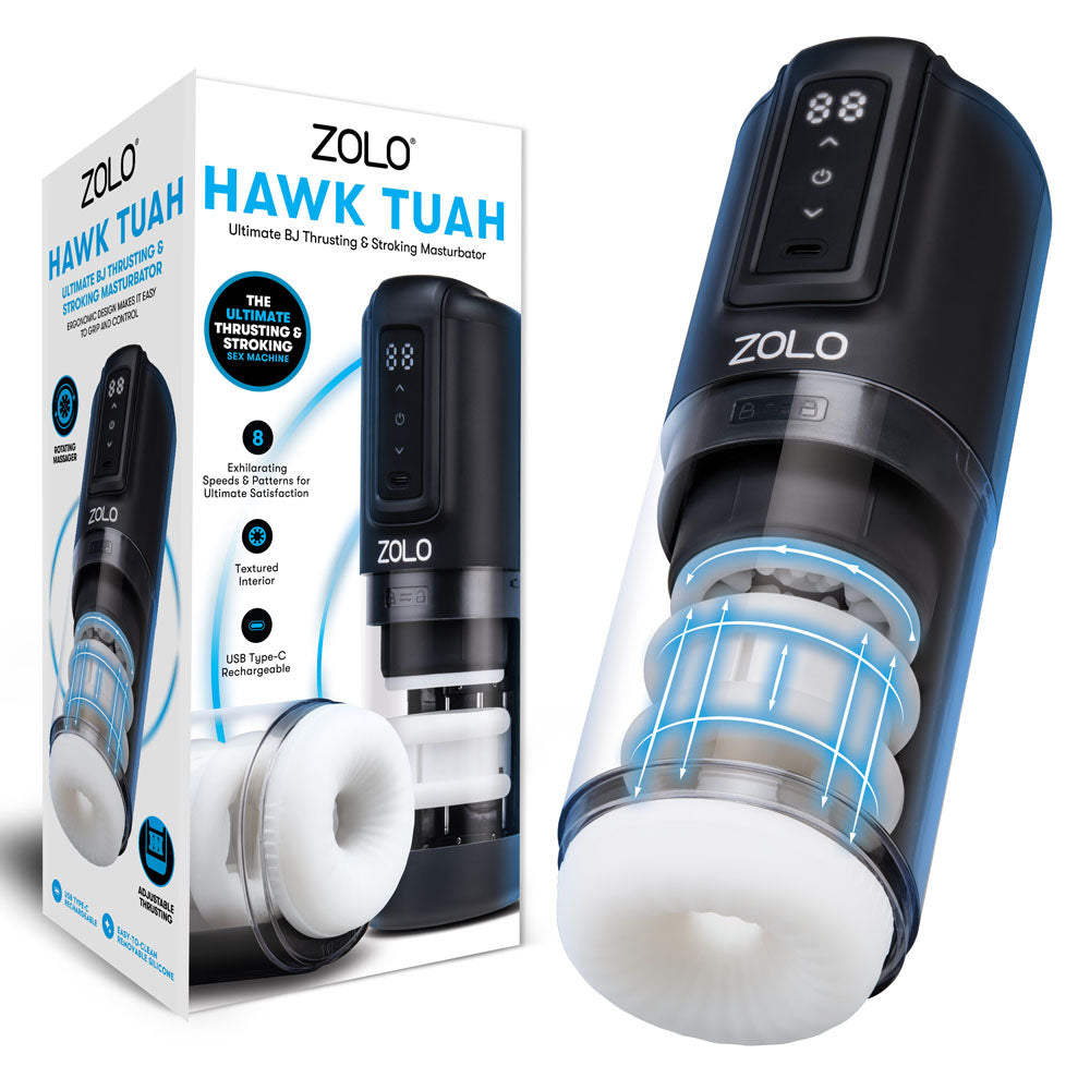Zolo Hawk Tuah Ultimate BJ Auto Stroker | The Love Boulevard