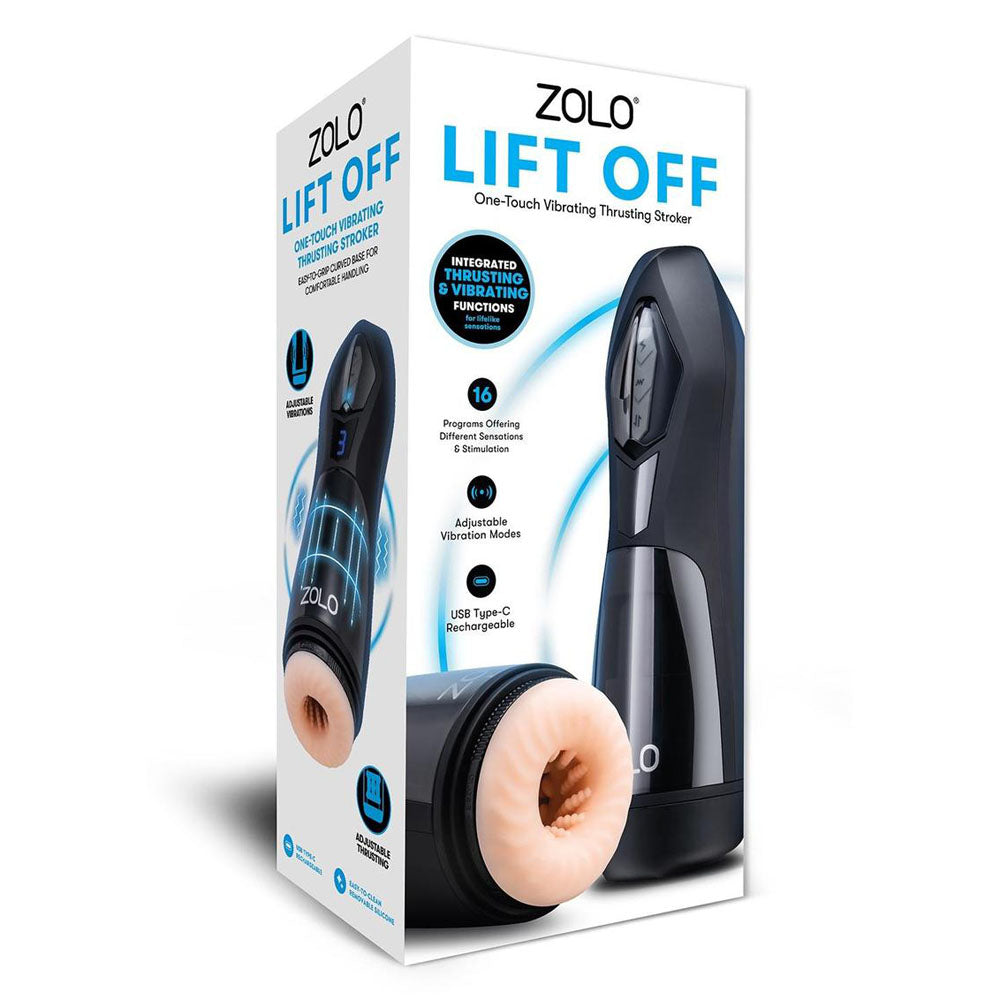 Zolo Lift Off - Vibrating and Thrusting Auto Stroker