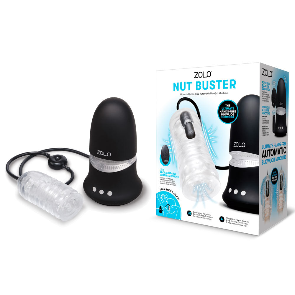 Zolo Nut Buster Automatic Blowjob Machine | The Love Boulevard