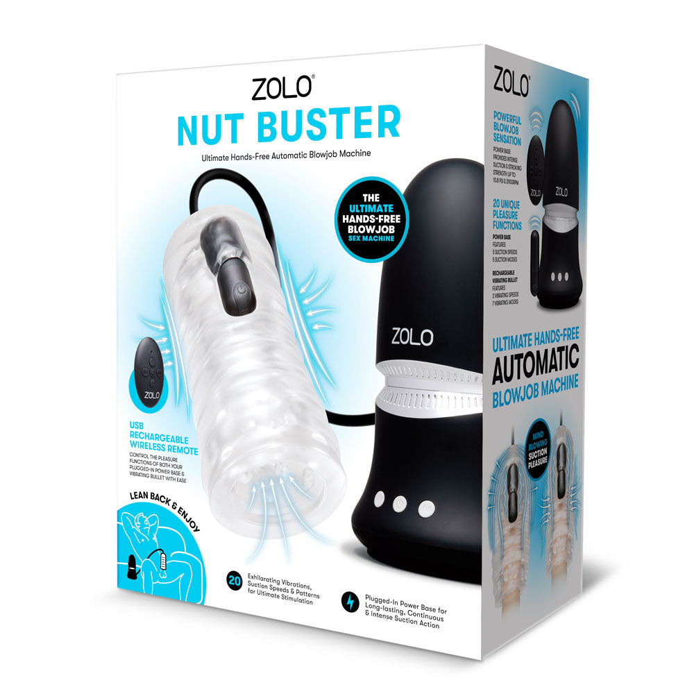 Zolo Nut Buster Automatic Blowjob Machine | The Love Boulevard