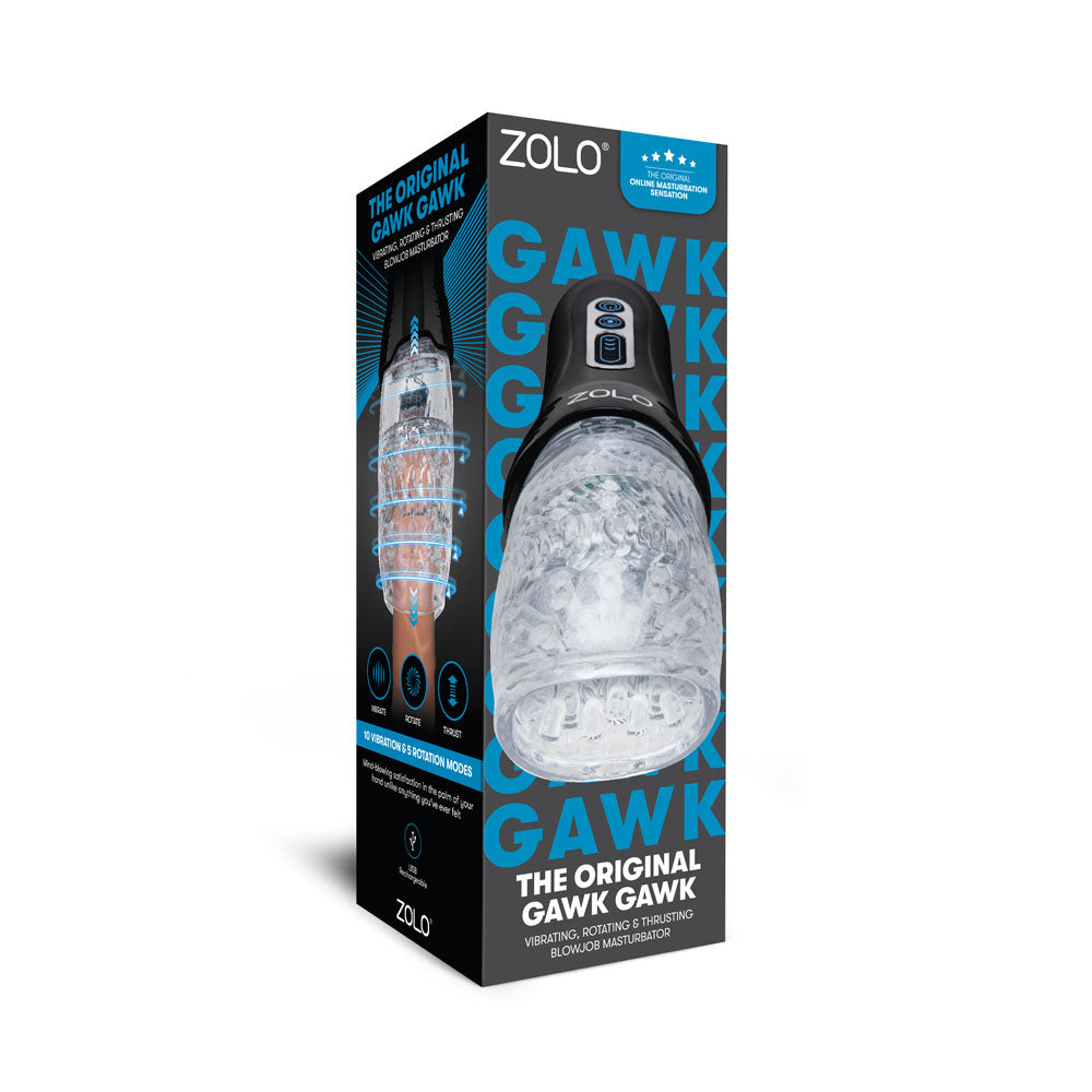 Zolo Original Gawk Gawk – Rotating, Thrusting & Vibrating Stroker