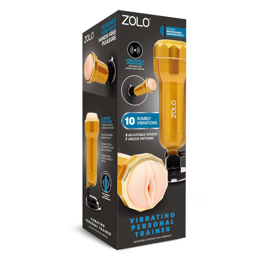 Zolo Vibrating Personal Trainer Stroker | The Love Boulevard