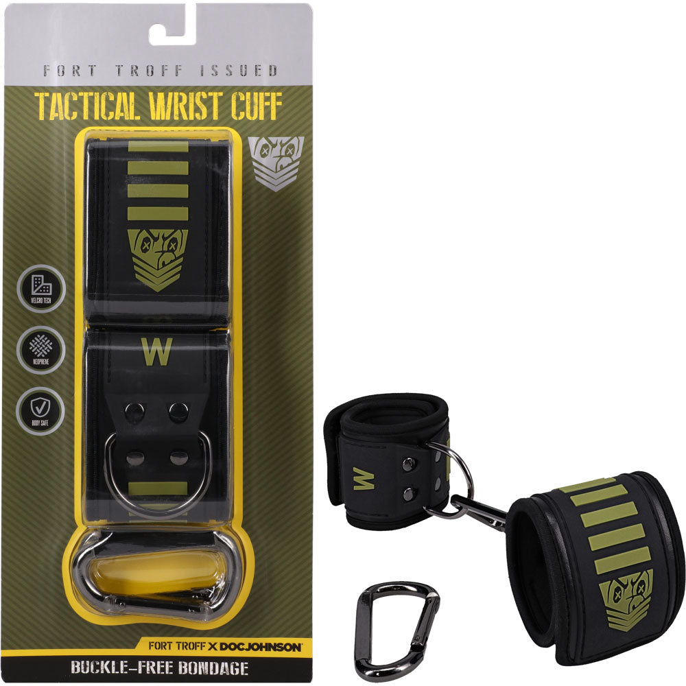 Doc Johnson Fort Troff Tactical Restraints Wrist Cuffs | The Love Boulevard