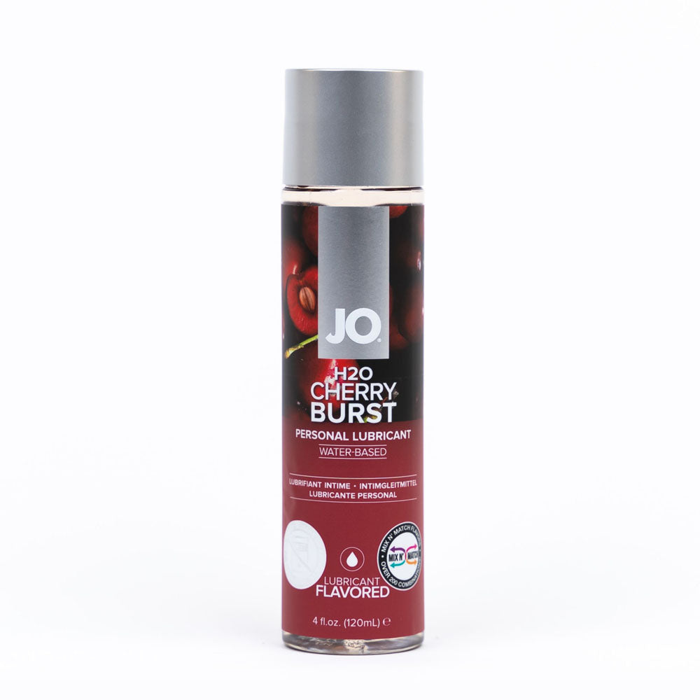 JO H2O Cherry Burst cherry-flavoured water-based lubricant 120ml