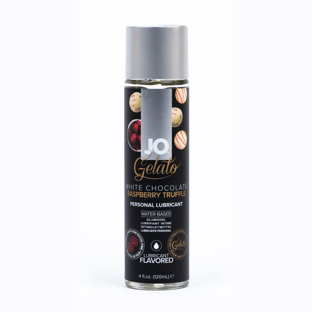 JO Gelato White Chocolate Raspberry water-based lubricant, 120ml