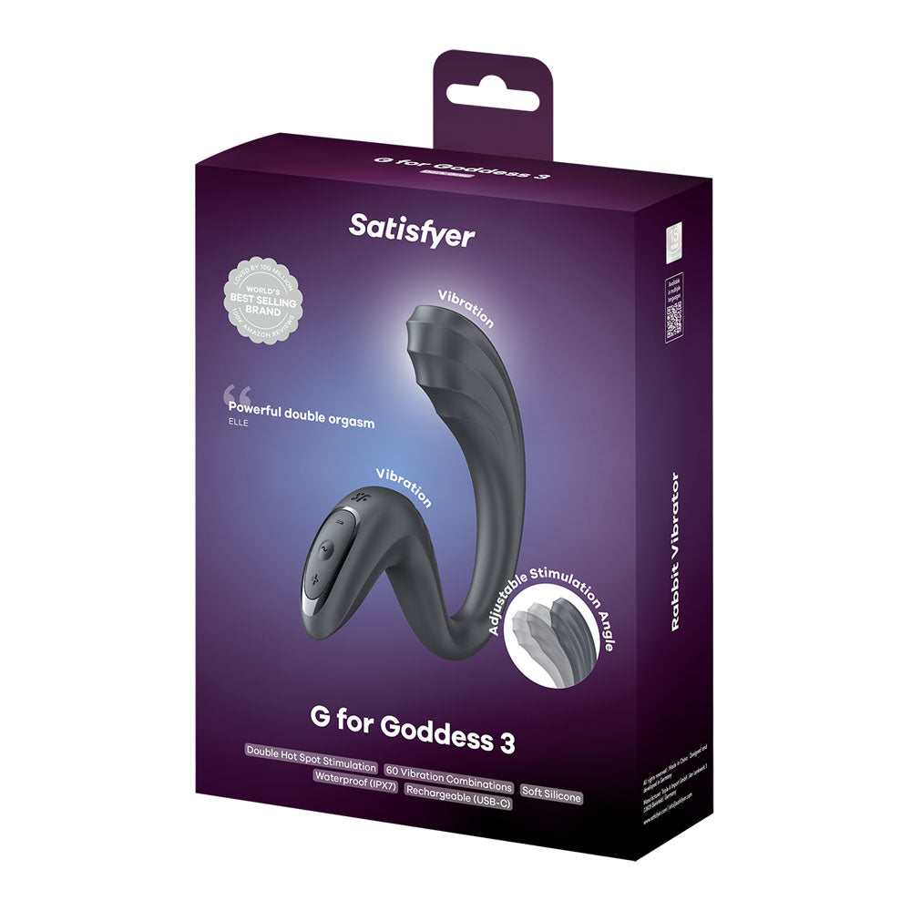 Satisfyer G for Goddess 3, G-Spot & Clitoral Vibrator
