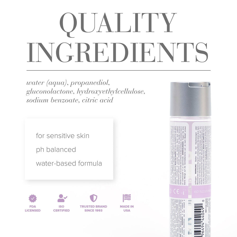 JO Agape Original water-based lubricant 120ml – product view 4