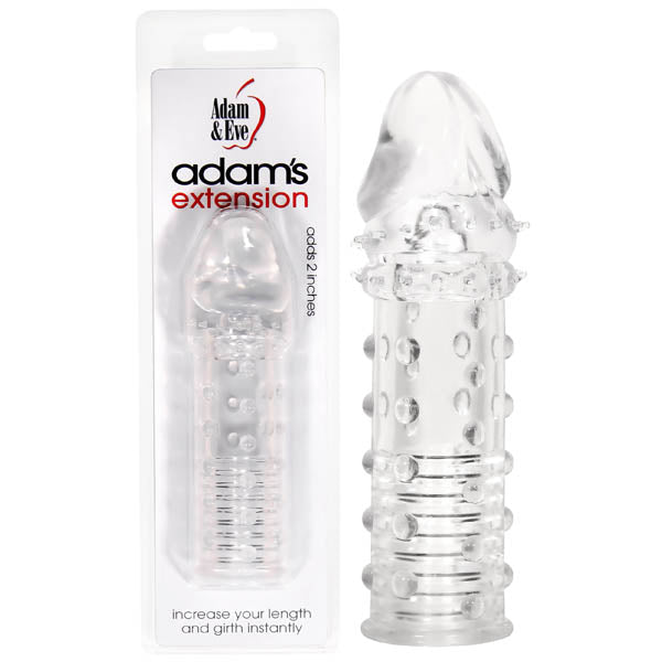 Adam & Eve Adam’s Extension | Realistic Penis Extender Sleeve