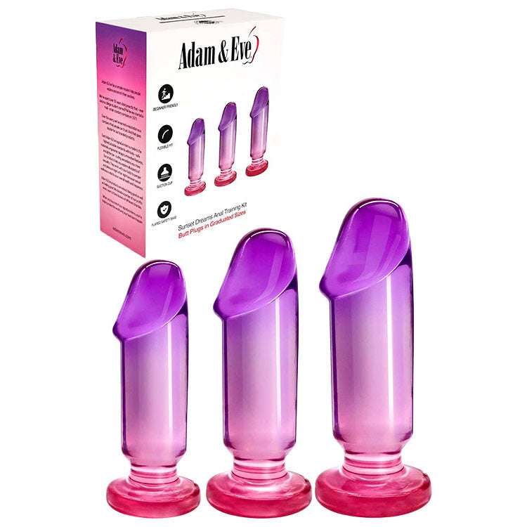 Adam & Eve Sunset Dreams Anal Training Kit | The Love Boulevard