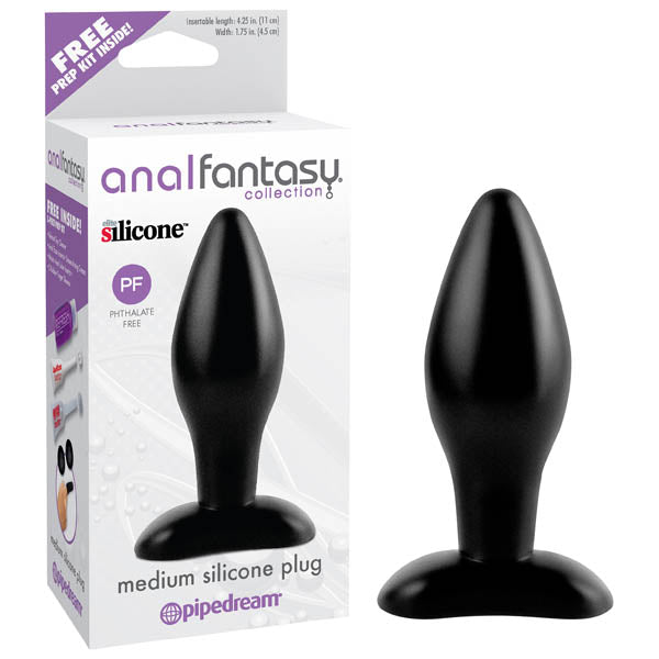Anal Fantasy Medium Silicone Plug – Comfortable Everyday Butt Plug