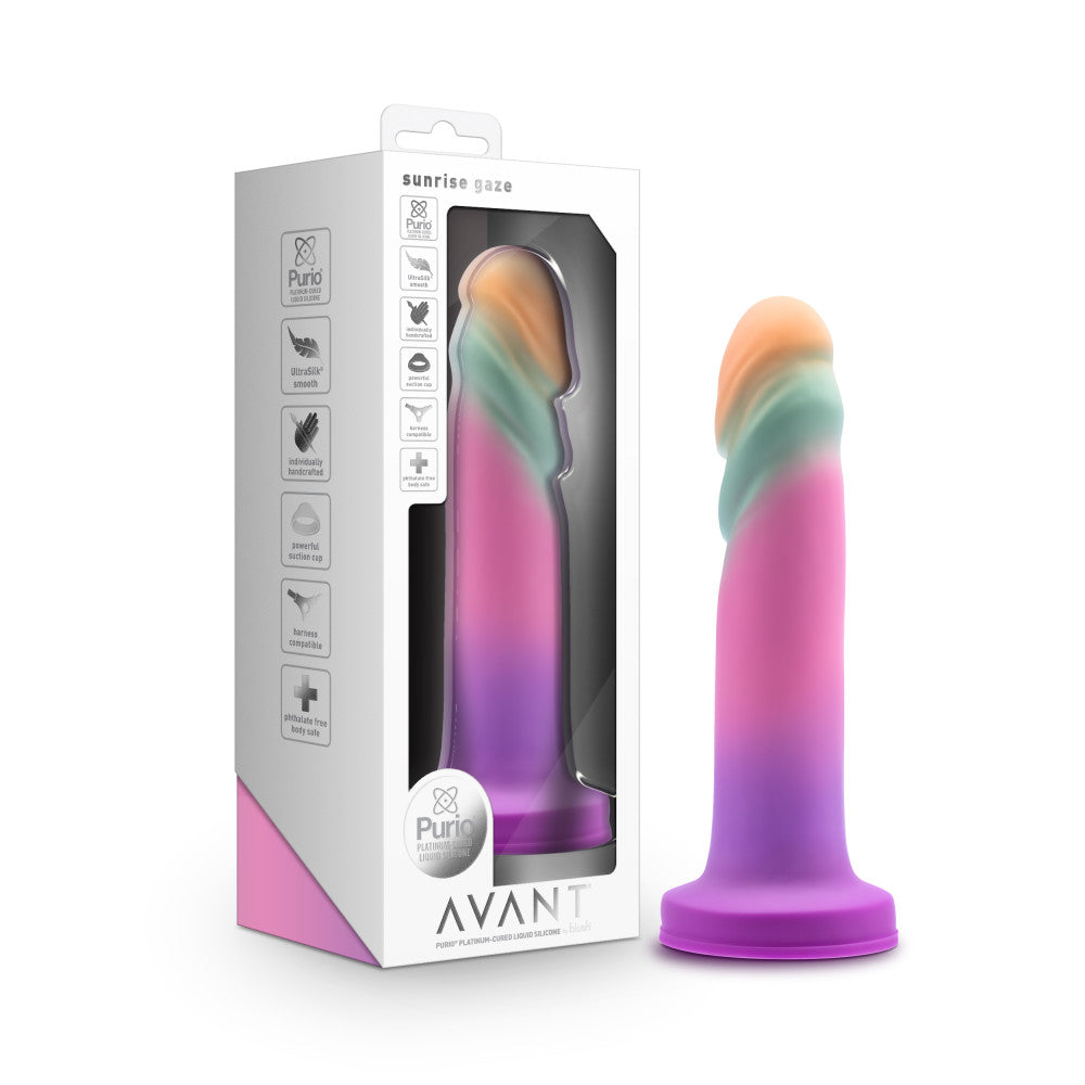 Avant Sunrise Gaze 19cm Silicone Dildo | The Love Boulevard